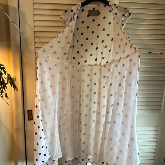 Reformation Gwenyth Polka Dot Midi Dress- XS - Picture 7 of 11